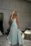 Custom-made Ethereal Black Tulle Maxi Dress - Off-the-Shoulder Ruched Beaded Evening Gown HZ0429