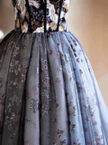 Black Printing Sequins Party Dress, Spaghetti Straps Sleeveless Backless Short Formal Dress HZ0429